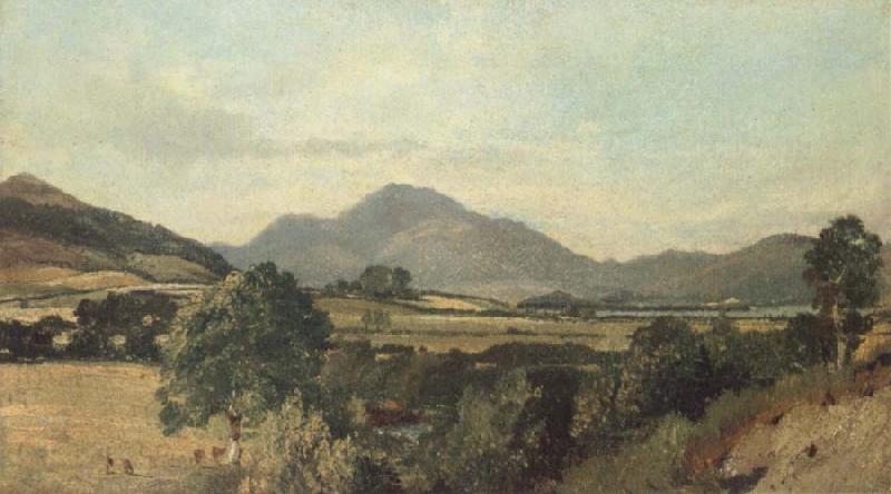 John Constable Keswick,Lake oil painting image